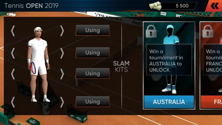 Tennis World Open 2023 android App screenshot 1